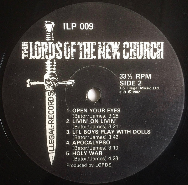 The Lords Of The New Church* : The Lords Of The New Church (LP, Album)