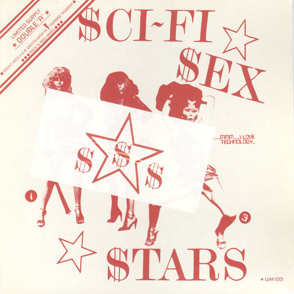 Sci-Fi Sex Stars : Rockit Miss U·S·A· / Teenage Thunder (12", Single, Ltd, Cen)