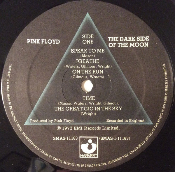 Pink Floyd : The Dark Side Of The Moon (LP, Album, RE, Gat)