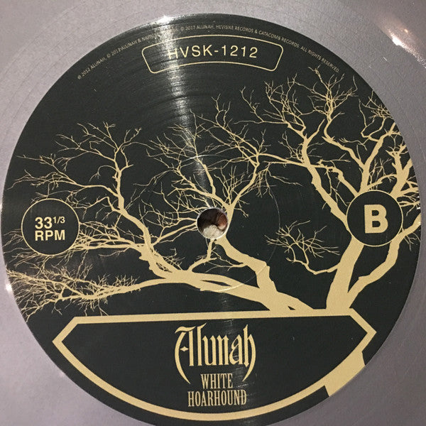 Alunah : White Hoarhound (LP, Album, Ltd, RE, Sil)