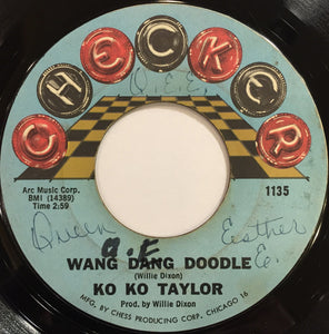 Koko Taylor : Wang Dang Doodle / Blues Heaven (7", Single, Styrene, Mon)