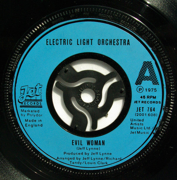 Electric Light Orchestra : Evil Woman (7", Single, Lar)