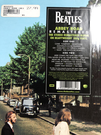 The Beatles : Abbey Road (LP, Album, RE, RM, 180)