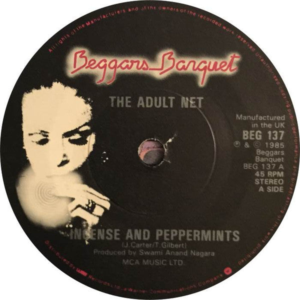 Adult Net : Incense And Peppermints (7", Single)