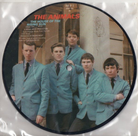 The Animals : The House Of The Rising Sun (7", Pic)