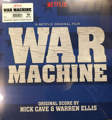 Nick Cave & Warren Ellis : War Machine (Original Score) (2xLP, Album, Whi)