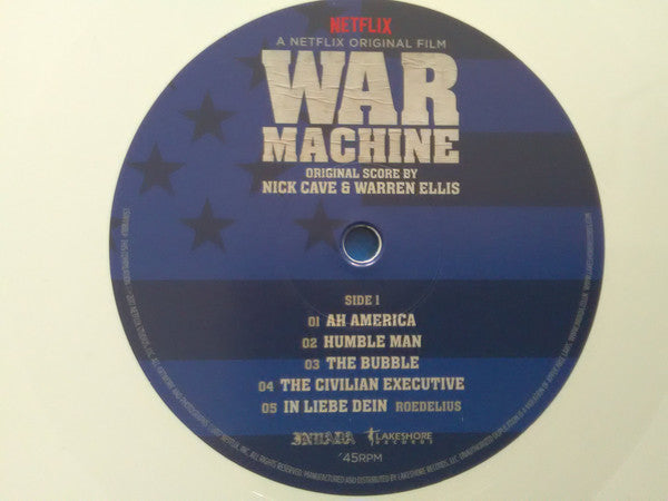 Nick Cave & Warren Ellis : War Machine (Original Score) (2xLP, Album, Whi)