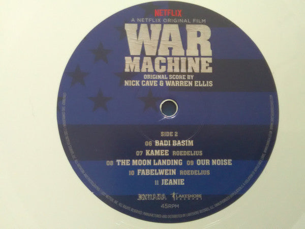 Nick Cave & Warren Ellis : War Machine (Original Score) (2xLP, Album, Whi)