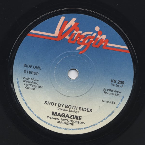 Magazine : Shot By Both Sides (7", Single, Pap)