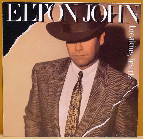 Elton John : Breaking Hearts (LP, Album)