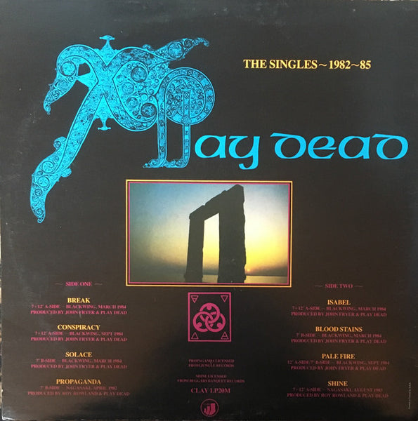 Play Dead (2) : The Singles ~ 1982~85 (LP, Comp)