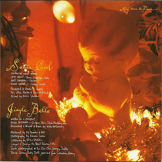 Pearl Jam : Santa God (7", Single, Ltd)