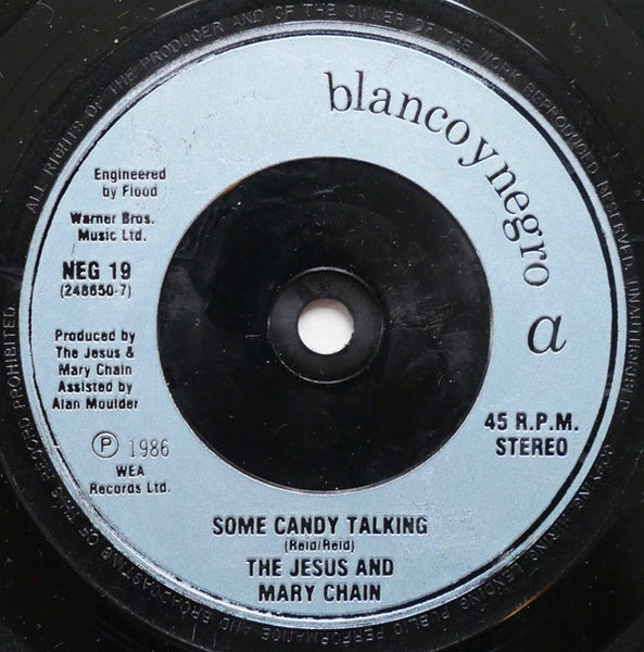 The Jesus And Mary Chain : Some Candy Talking E.P. (7", EP, RP, SIl)