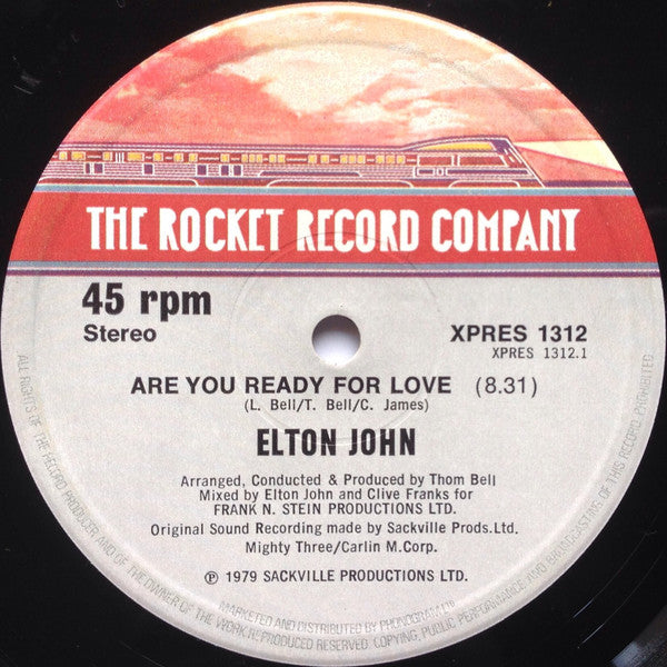 Elton John : The Thom Bell Sessions '77 (12")