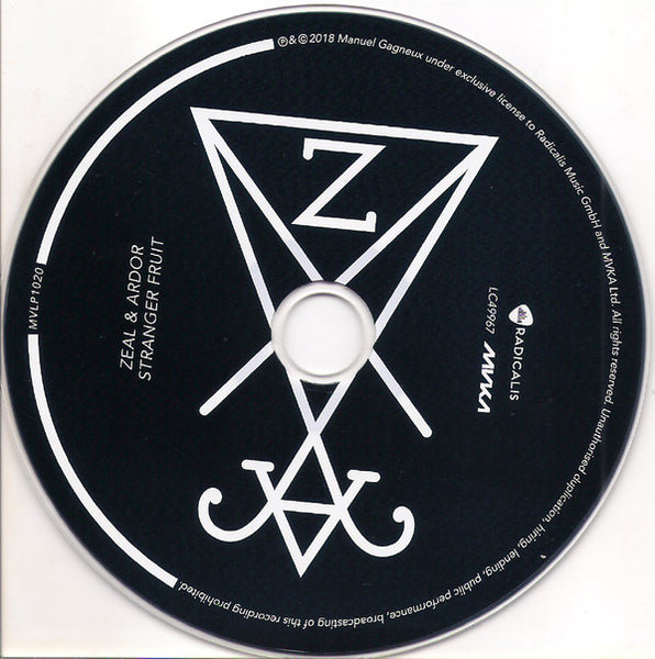 Zeal & Ardor* : Stranger Fruit (CD, Album)