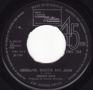 Marvin Gaye : Abraham, Martin And John (7", Single, Pus)