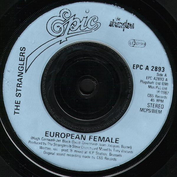 The Stranglers : European Female (7", Single, Lig)