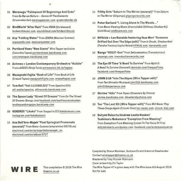 Various : The Wire Tapper 47 (CD, Comp)