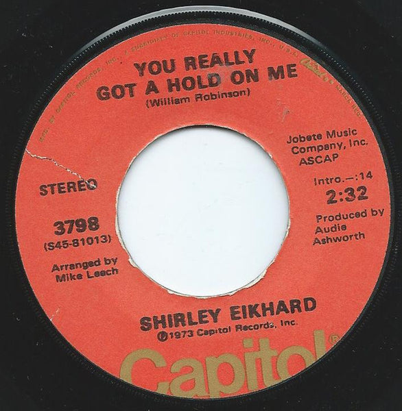 Shirley Eikhard : Rescue Me (7")