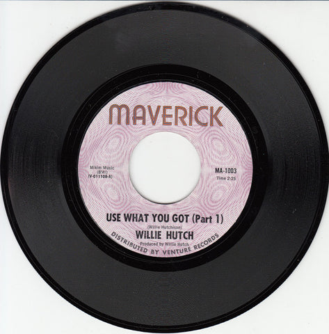 Willie Hutch : Use What You Got (7", Single, Styrene)