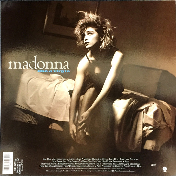 Madonna : Like A Virgin (LP, Album, RE)