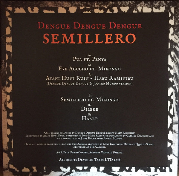 Dengue Dengue Dengue* : Semillero (12", EP, Ltd)