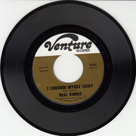 Neal Kimble : I Consider Myself Lucky / You Sure Got A Funny Way (7", Single, Styrene)