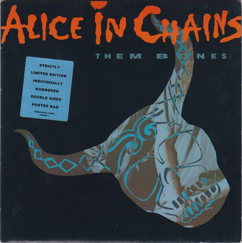 Alice In Chains : Them Bones (7", Single, Ltd, Num, Pos)