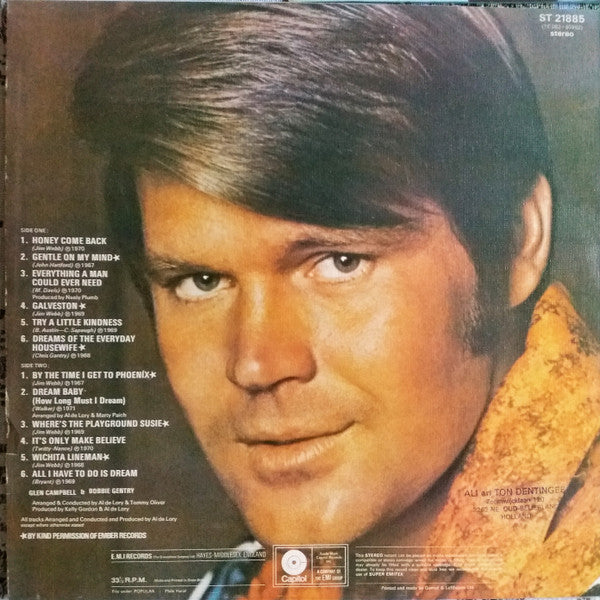 Glen Campbell : Glen Campbell's Greatest Hits (LP, Comp)