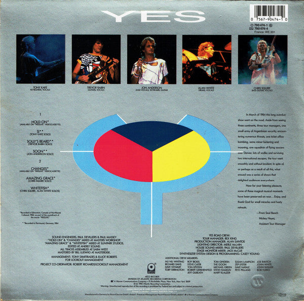 Yes : 9012Live • The Solos (LP, Album)