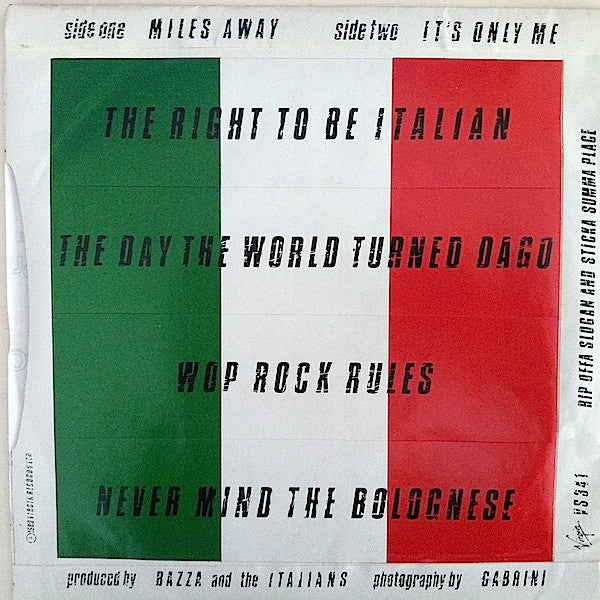 Holly And The Italians : Miles Away (7", Single)