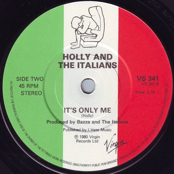 Holly And The Italians : Miles Away (7", Single)