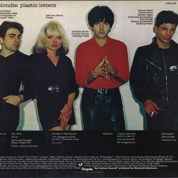 Blondie : Plastic Letters (LP, Album)