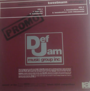 Kwestmann : Strategic (12", Promo)