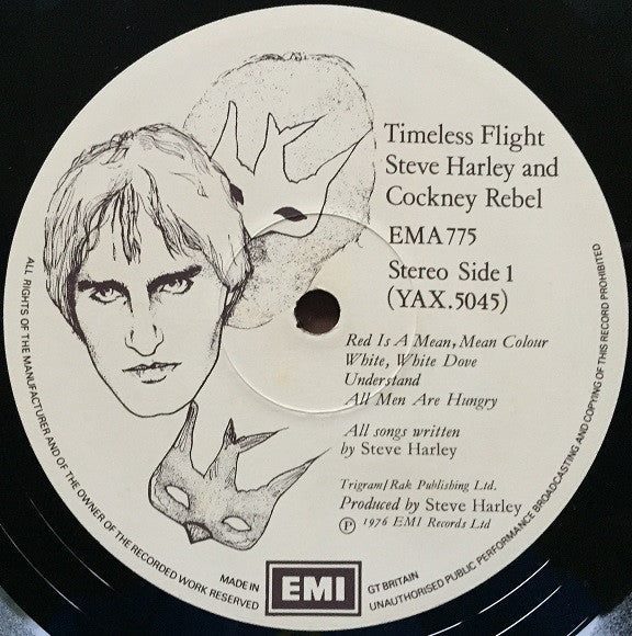 Steve Harley And Cockney Rebel* : Timeless Flight (LP, Album, Gat)