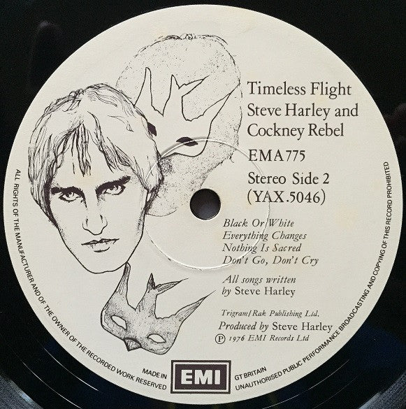 Steve Harley And Cockney Rebel* : Timeless Flight (LP, Album, Gat)