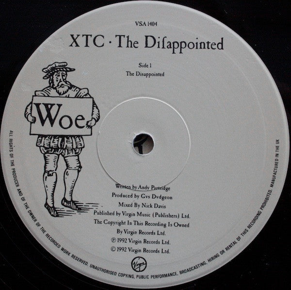 XTC : The Disappointed (10")