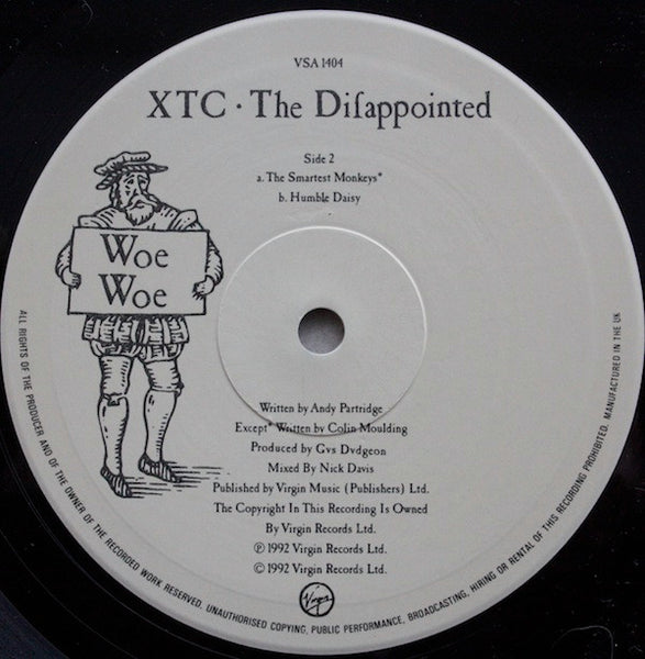 XTC : The Disappointed (10")