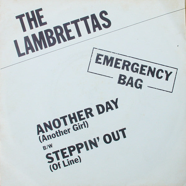 The Lambrettas : Another Day (Another Girl) (7", Single)