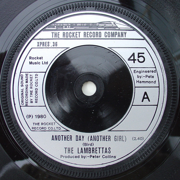 The Lambrettas : Another Day (Another Girl) (7", Single)