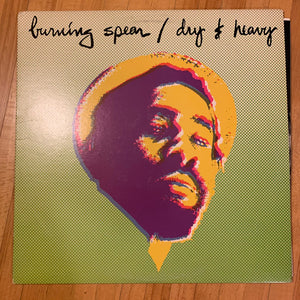 Burning Spear : Dry & Heavy (LP, Album, Pit)