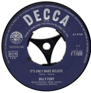 Billy Fury : It's Only Make Believe (7")