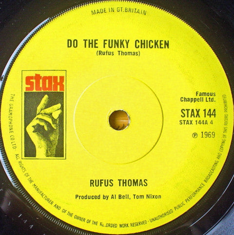 Rufus Thomas : Do The Funky Chicken (7", Single)