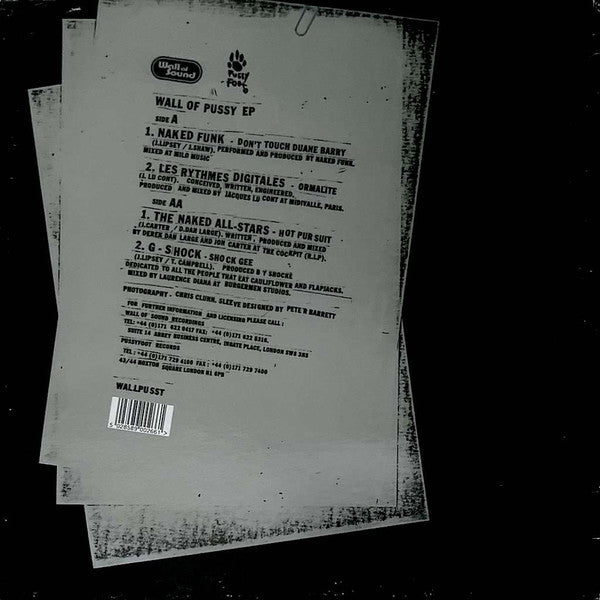 Various : Wall Of Pussy EP (12", EP)