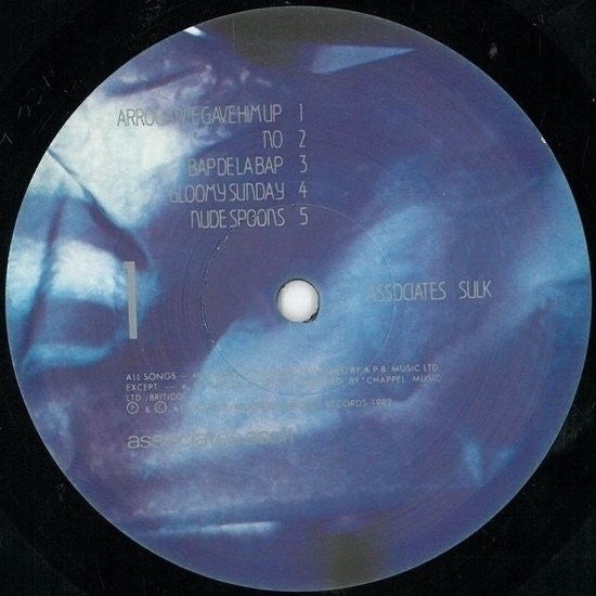 The Associates : Sulk (LP, Album)