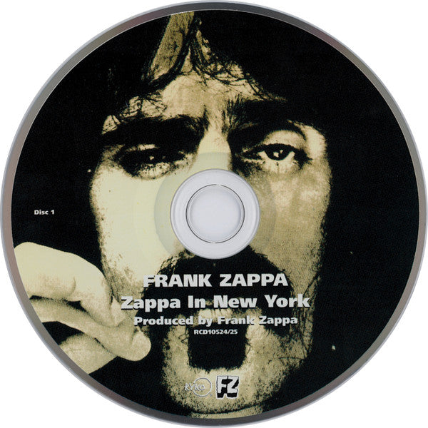 Zappa* : Zappa In New York (2xCD, Album, RE)