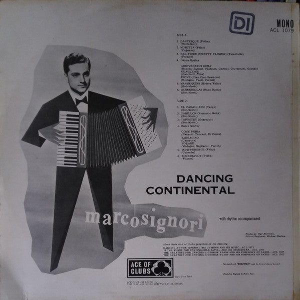 Marcosignori : Dancing Continental (LP)