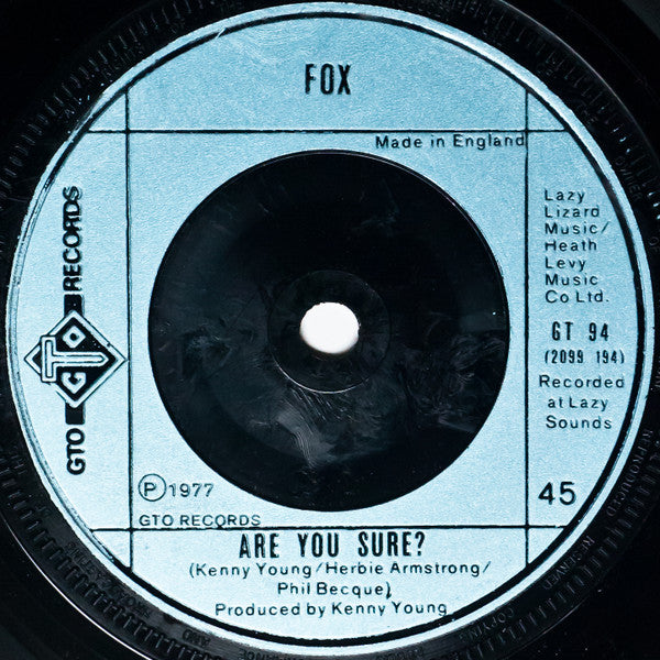 Fox (3) : My Old Man's Away (7", Single)