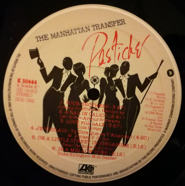 The Manhattan Transfer : Pastiche (LP, Album)