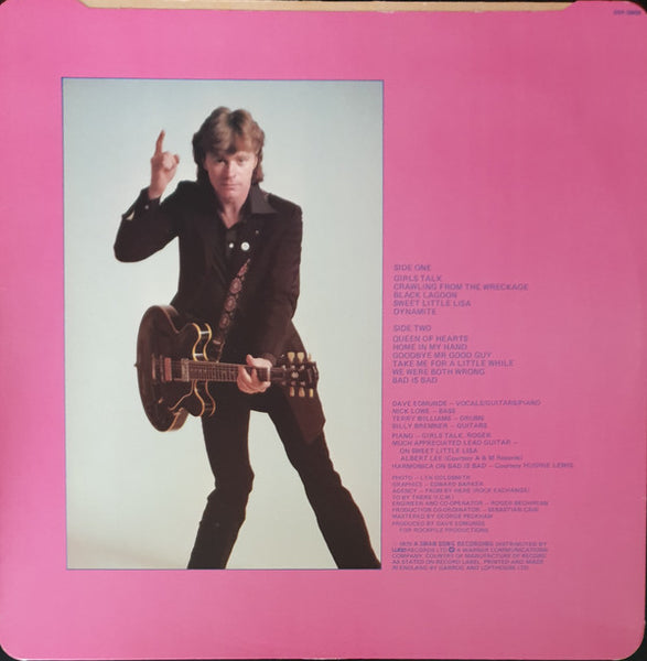 Dave Edmunds : Repeat When Necessary (LP, Album)